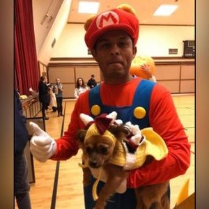 Crotchet Dog bowzer costume